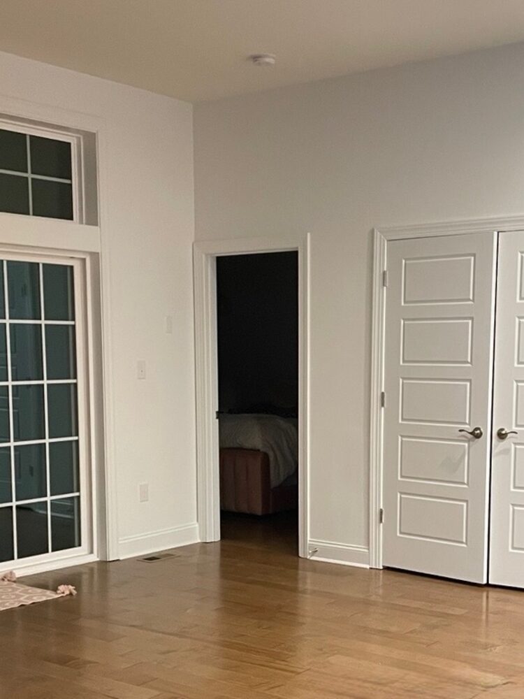 Empty room before styling